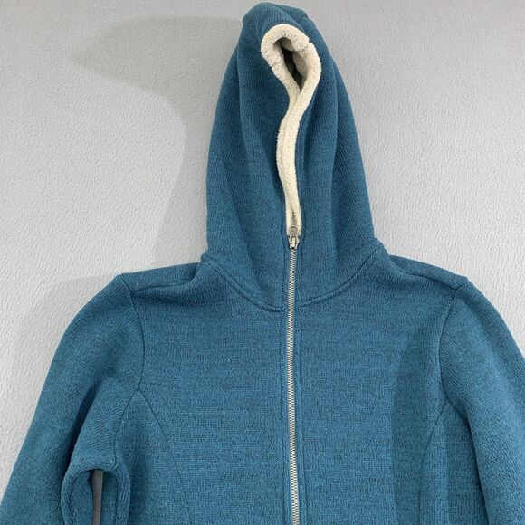 Kuhl Flight Jacket Womens Extra Small Fleece Lined Hooded Full Zip XS Winter - Picture 2 of 16